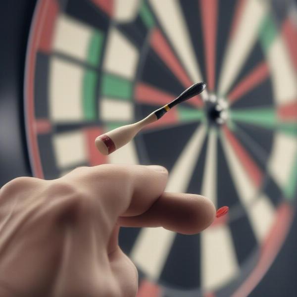 Consistent Release Technique in Game Pigeon Darts