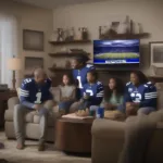 Cowboys Game on Network Television