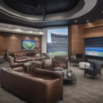 Luxury Cowboys Suite Interior View