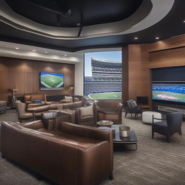 Luxury Cowboys Suite Interior View