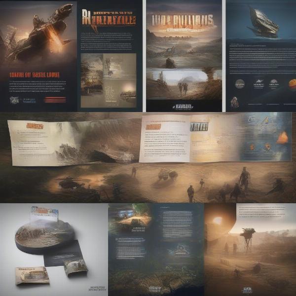 Essential marketing assets for game publishing: Screenshots, trailer, and game description.