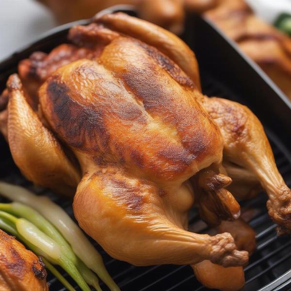Perfectly Cooked and Crispy Air Fryer Cornish Game Hens