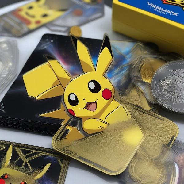 Crown Zenith Pikachu VMAX Special Collection Unboxing Closeup