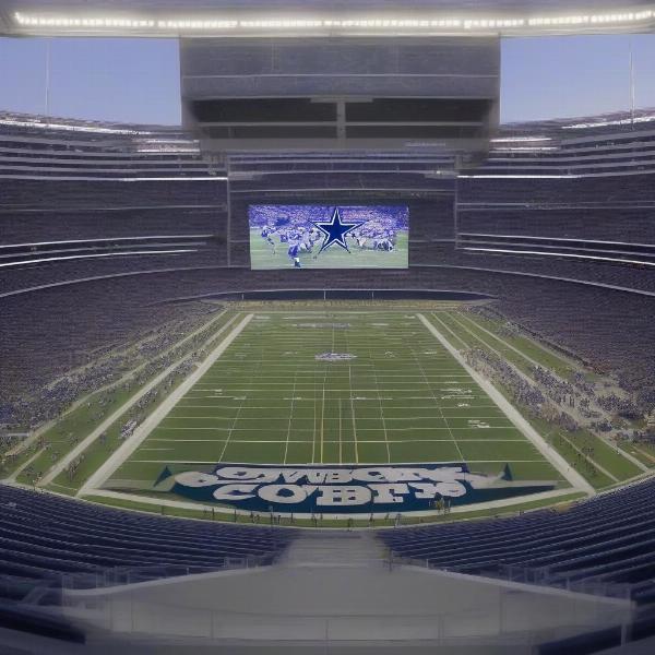 Dallas Cowboys Live Game Broadcast on TV