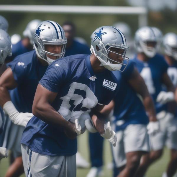 Dallas Cowboys preseason game preparation