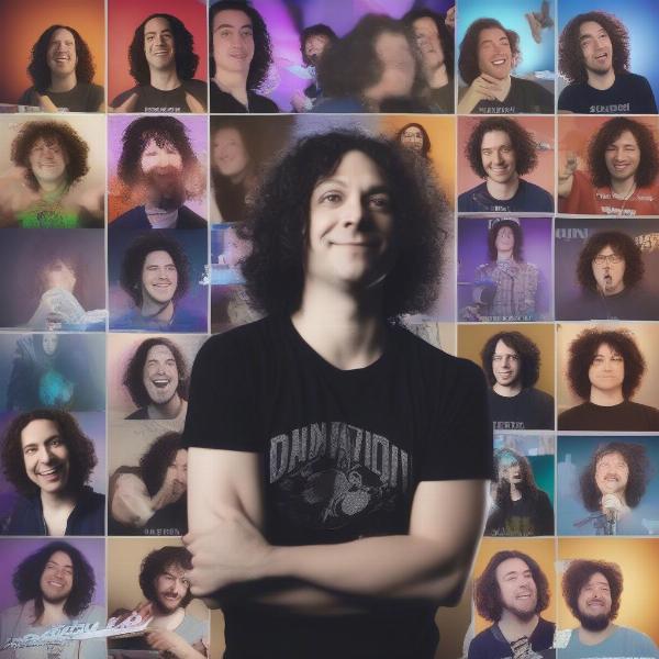 Dan Avidan performing with Game Grumps and Ninja Sex Party