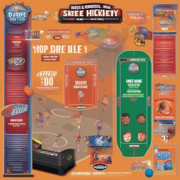 Dave & Buster's High-Skill Ticket Games