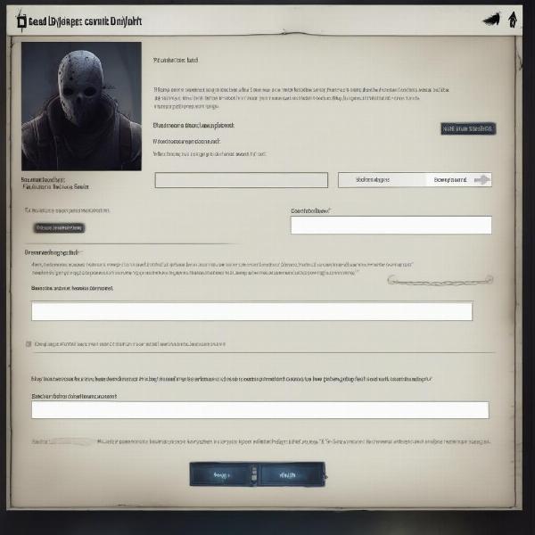 Linking Dead by Daylight to Behaviour Account