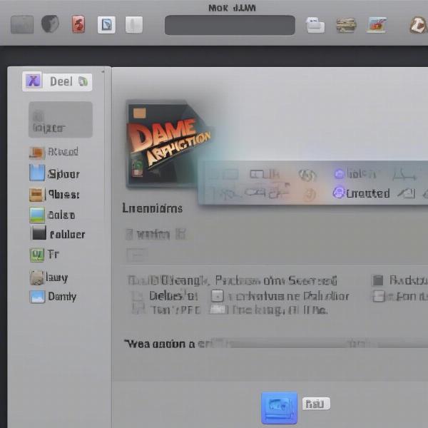 Deleting a game on Mac by dragging to Trash