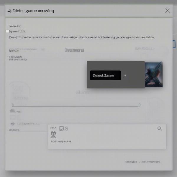 Deleting PS5 Game Data Without Affecting Save Files