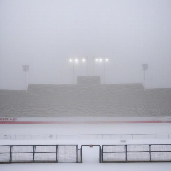 Denver Game Delayed Due to Blizzard Conditions