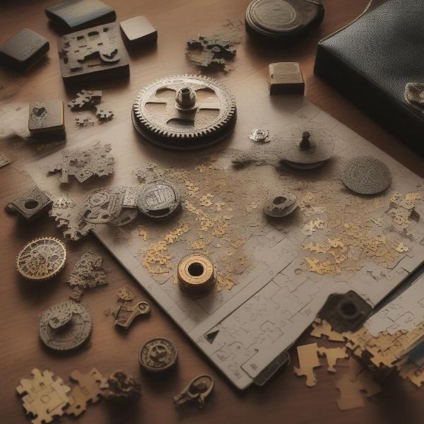 Designing Puzzles for Home Escape Room Game