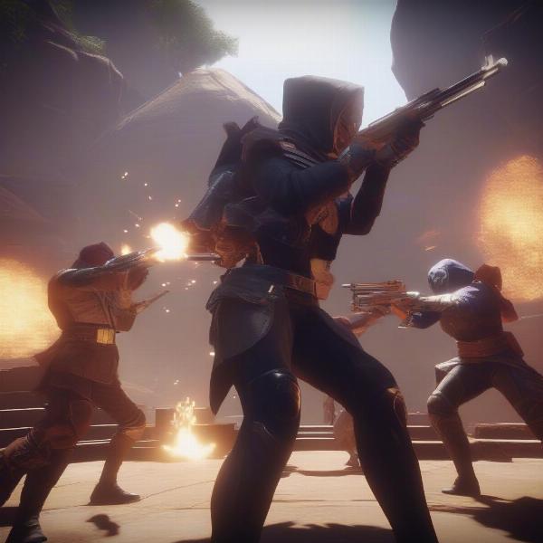 Destiny 2 Crucible PvP Action