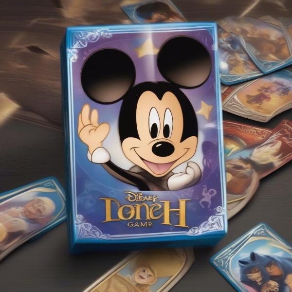 Disney 100 Card Game Booster Pack Opening:  A player opens a booster pack, revealing exciting new cards.