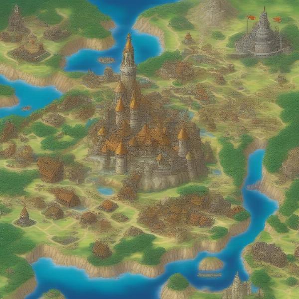 Dragon Quest 7 Extensive Map Gameplay Length Comparison