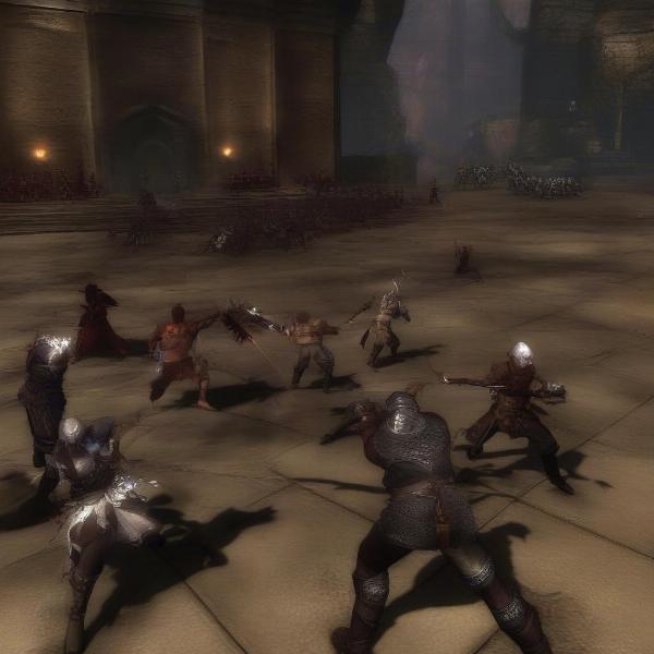 Strategic Combat in Dragon Age Origins