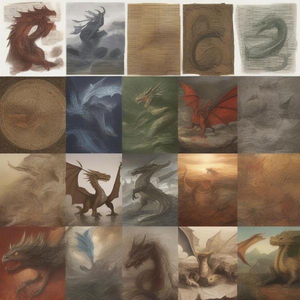 Dragons and Wyverns: Depictions in Fantasy Art and Literature