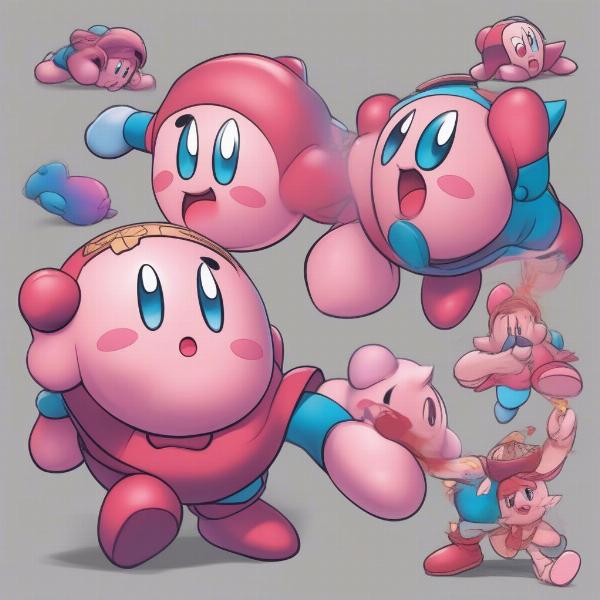 Kirby Coloring and Poses: Mastering the Art of Drawing