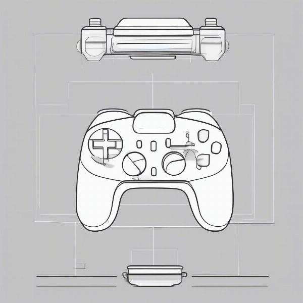 Basic Shapes of a Video Game Controller