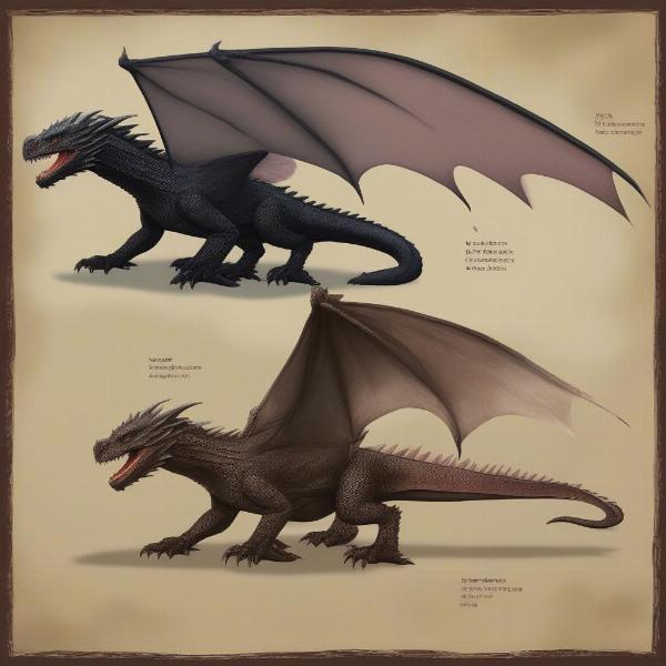 Drogon Size Comparison Throughout Game of Thrones Seasons