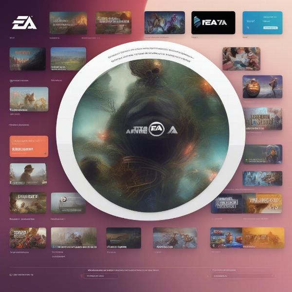 EA Website Account Management Page