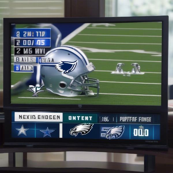 Eagles Dallas Game Score Live Update