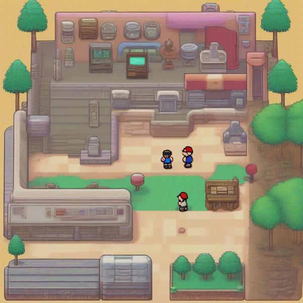 EarthBound Finding an Item in the Overworld