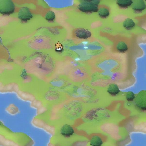 Eevee Outbreak Location in Pokemon Violet