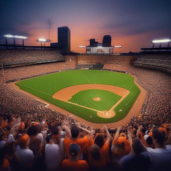 Enjoying an Orioles Game at Camden Yards