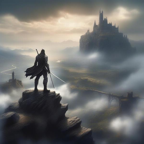 Epic Single Player RPG Adventure Scene