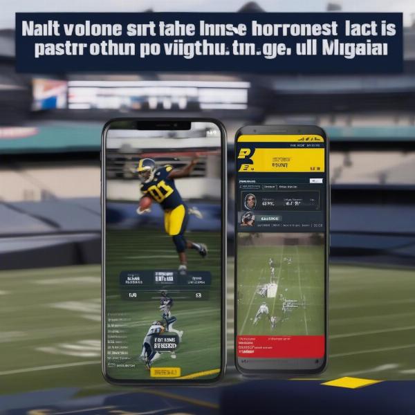 Watching the Michigan Game Live on ESPN App