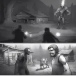 Evil Dead: The Game Survivors vs. Demon Gameplay