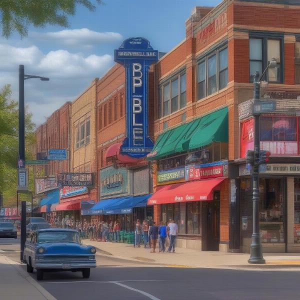 Exploring the Wrigleyville Neighborhood around Wrigley Field