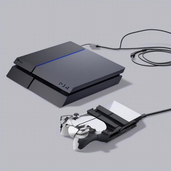 External Hard Drive Connected to a PS4 Console