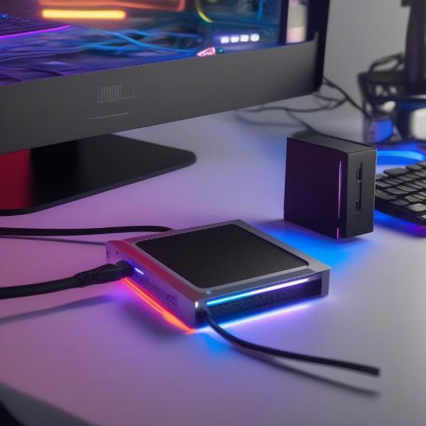 External SSD connected to Gaming PC