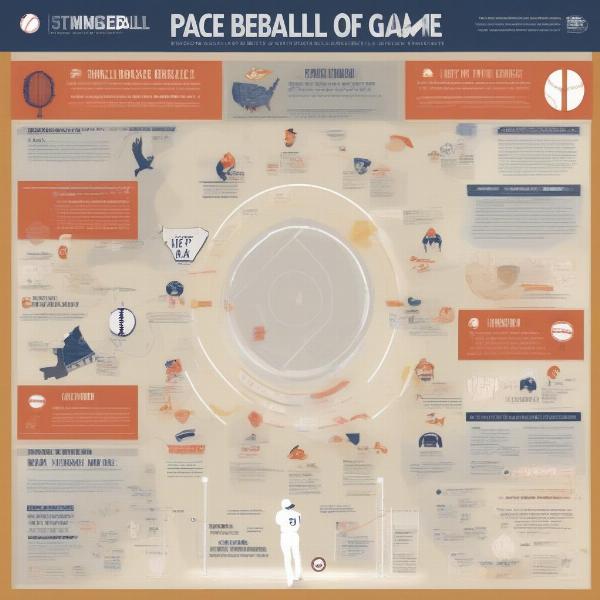 Factors Affecting Baseball Game Length - An infographic summarizing the key factors influencing the duration of a baseball game, both on-field and off-field.