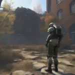 Exploring Boston Common in Fallout 4