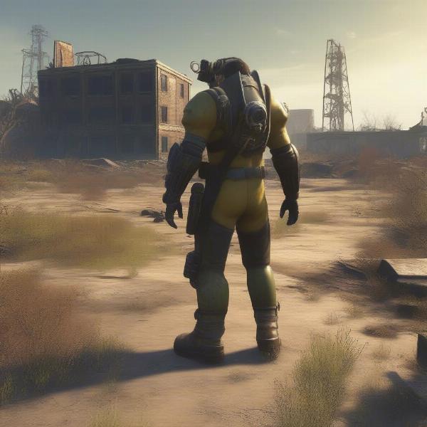 Fallout 4 Sole Survivor in the Wasteland