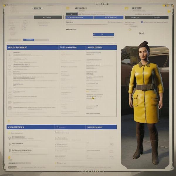 Fallout 76 Character Customization Screen