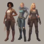 Female Game Character Names: Jane, Mary, Sarah