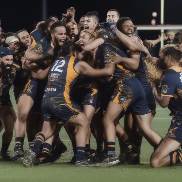 Fevor's Victorious Moment in Their Final Match