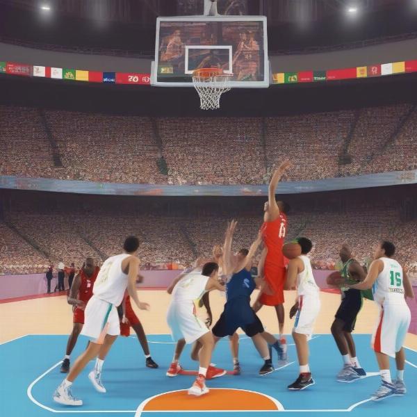 FIBA International Basketball Game