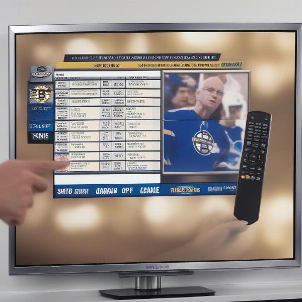 Locating Bruins Games on Cable TV Guide