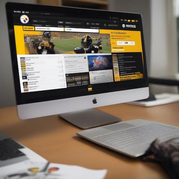 Finding Steelers Game Broadcast Information