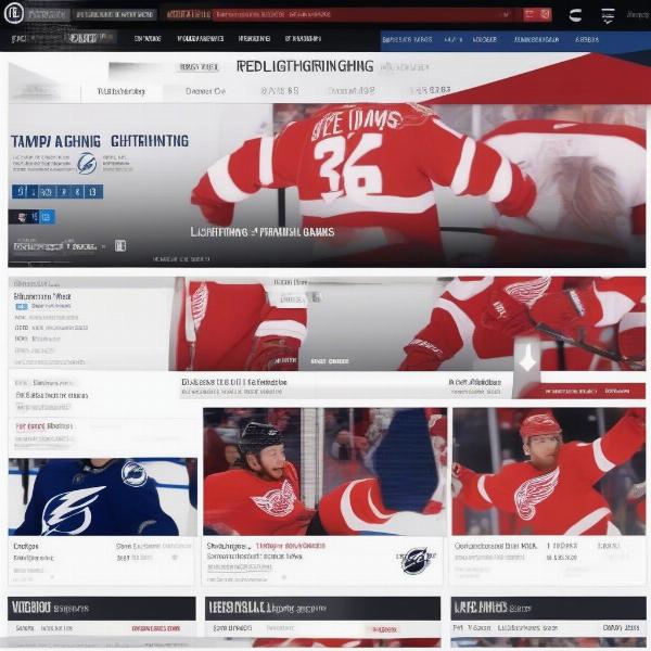 Finding Tampa Bay Detroit game results online