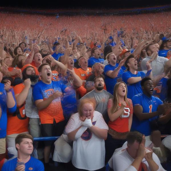 Florida Georgia Fans Reacting to the Final Score