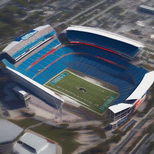 Florida Georgia Game: Jacksonville Stadium Filled with Fans