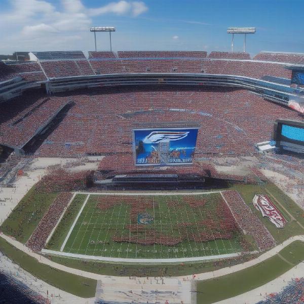 Florida Georgia Game at TIAA Bank Field