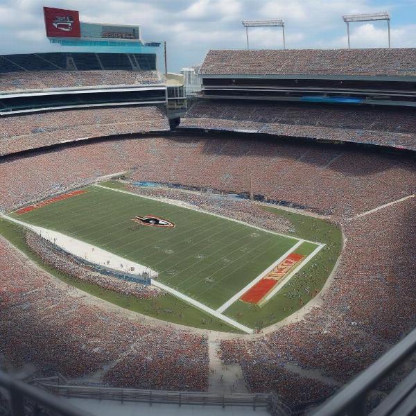Florida Georgia Game at TIAA Bank Field