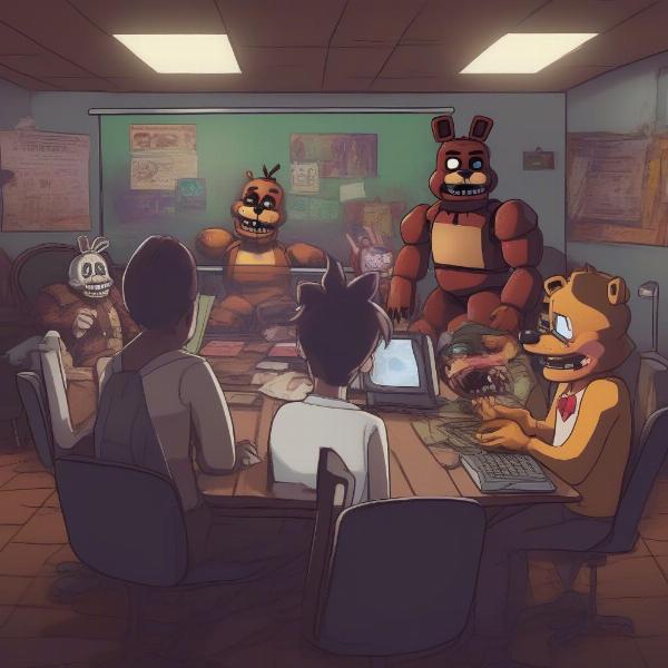 Playtesting a FNAF Fan Game